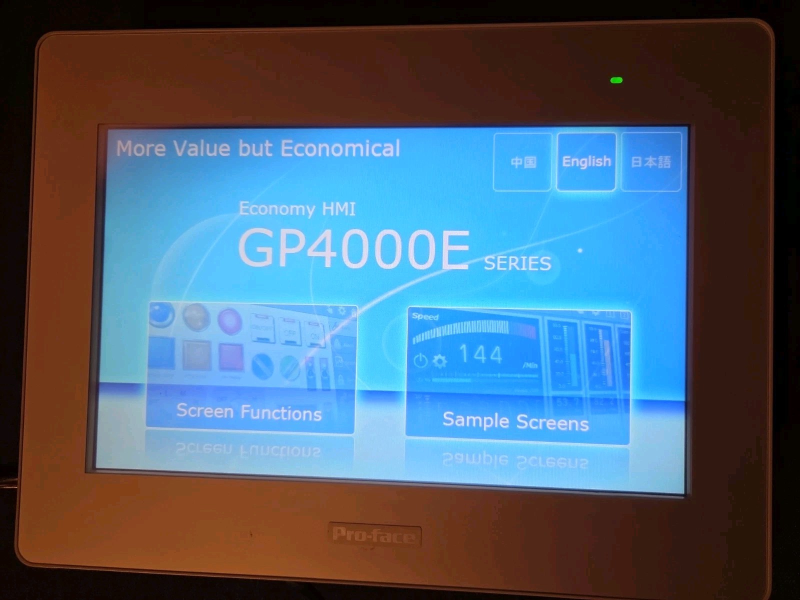 PFXGP4502WADW Pro-Face HMI 10″ New In Box Touch Screen Demo Unit