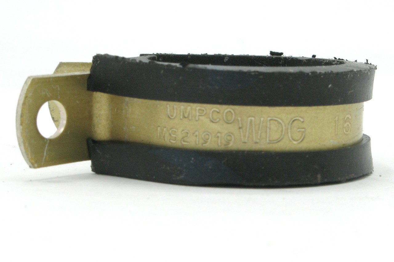 Umpco MS21919-WDG16, #16 Clamp, 10 Piece Lot
