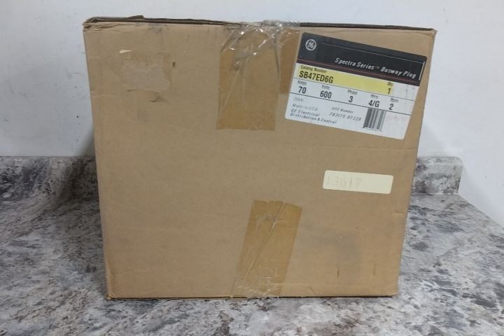 GE SB47ED6G 600VAC 70 Amps 3 Phase 3 Poles Bus Plug