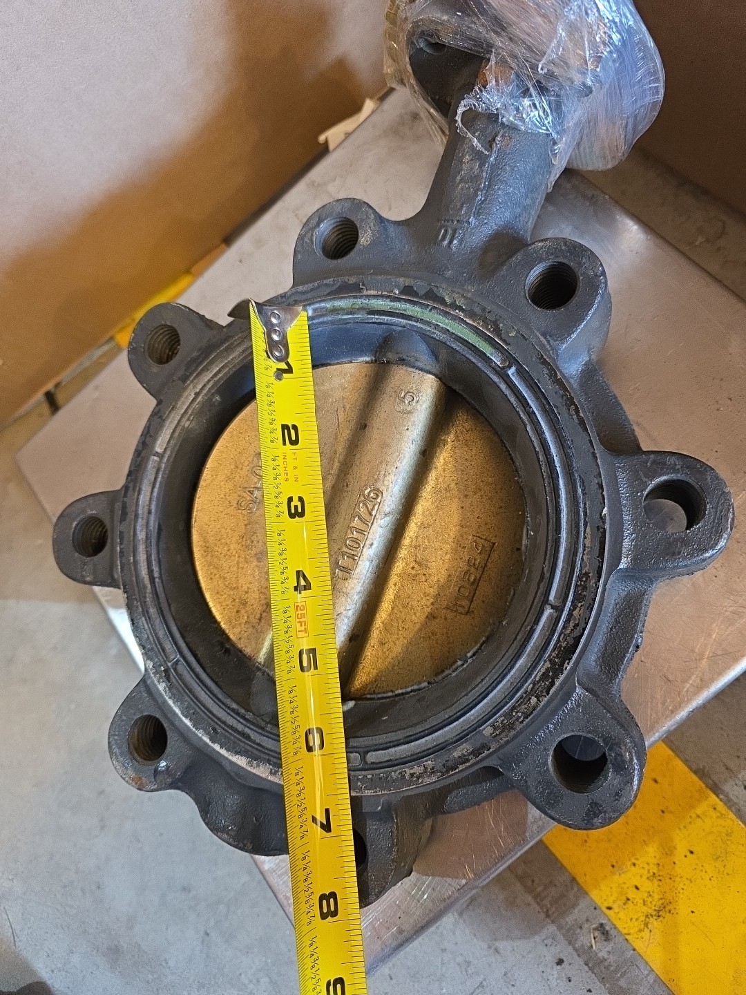 6 IN Nibco LD 120, BODY ID, NFG 02, DISK ALBZ, 200 PSI,