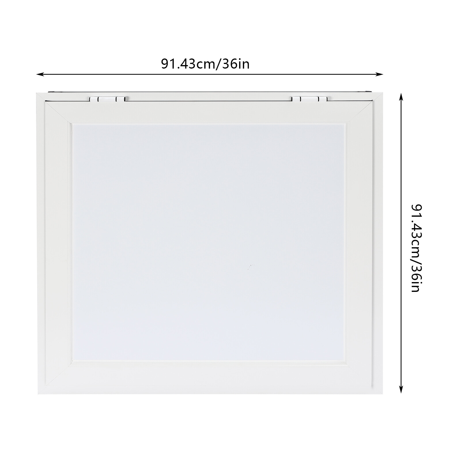 36″L x 36″W Concession Stand Serving Window Food Truck Service Awning w/ Hooks
