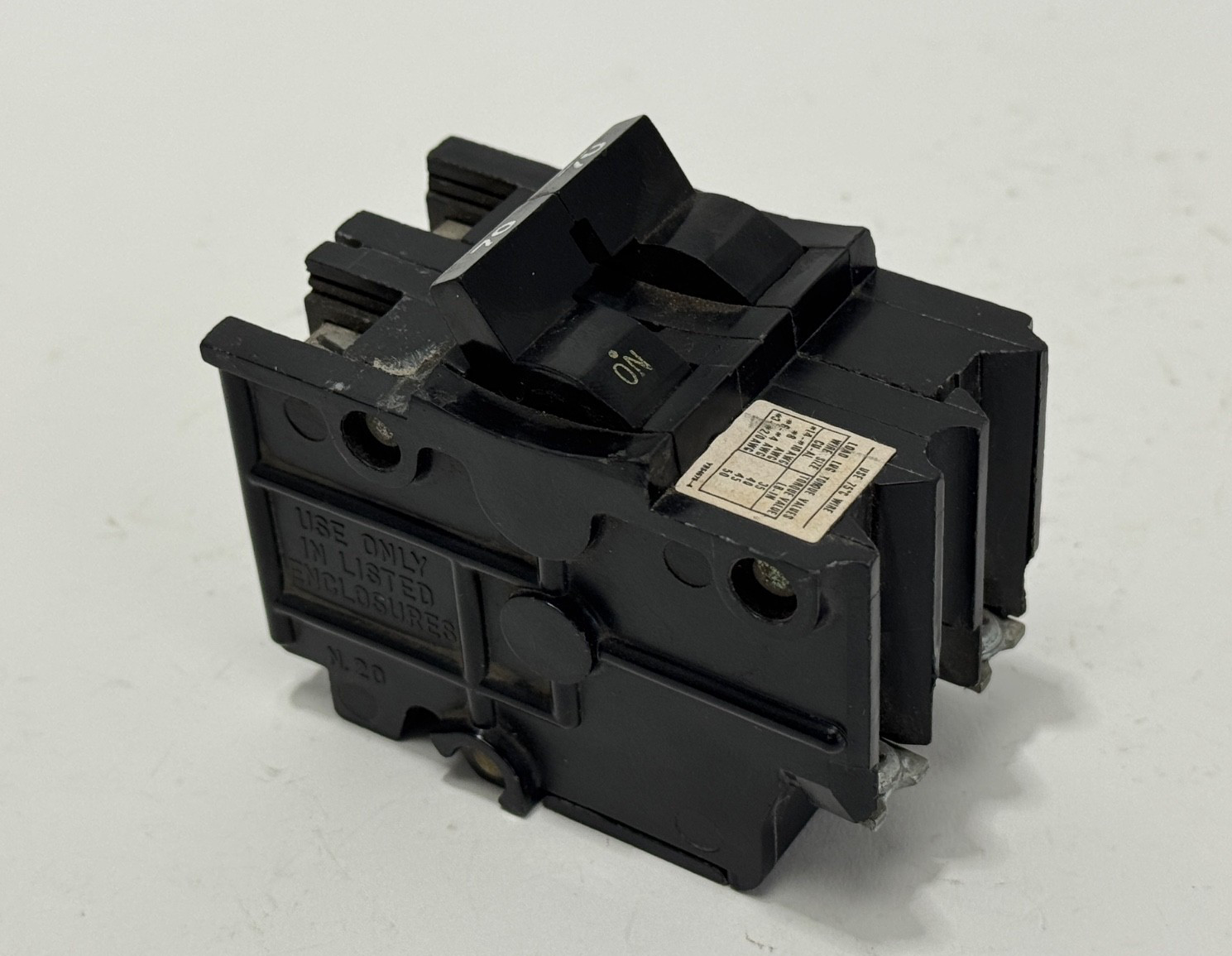 Federal Pacific NB270 2 Pole 70A Bolt-on 10kA@240V Stab-Lok Circuit Breaker
