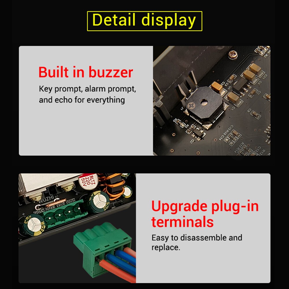 SK150C CNC Buck-Boost DC Adjustable Voltage Regulator Power Supply Module 1.8-in