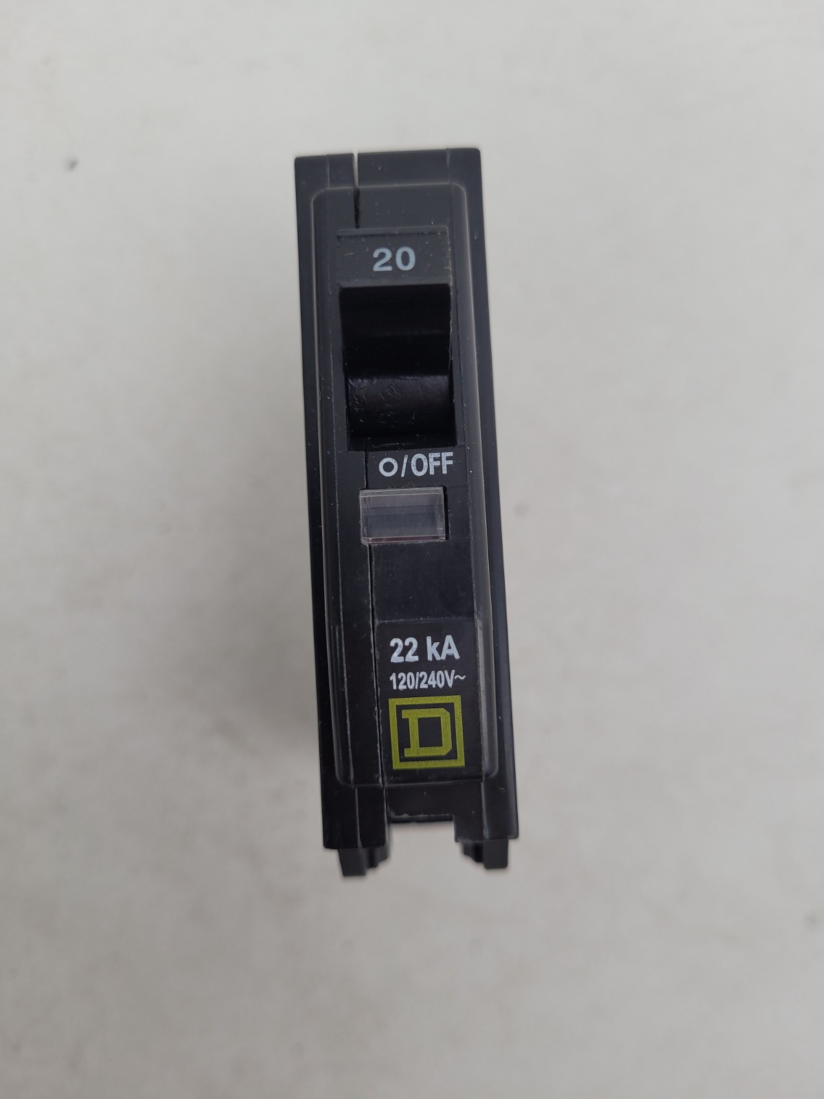 Qty 1 QO120VH Square D 20 Amp 240 Volt Circuit Breaker -Next Day Option -New