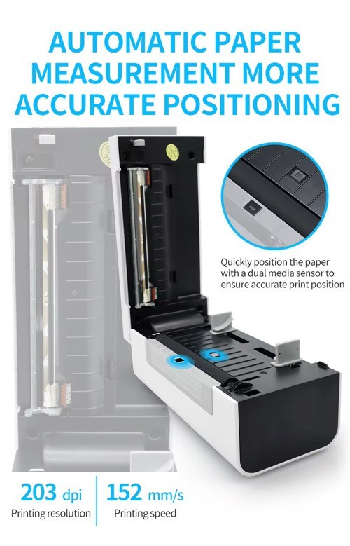 GTCODESTAR Factory Price Portable Desktop Shipping Waybill Printer Machine 4×6