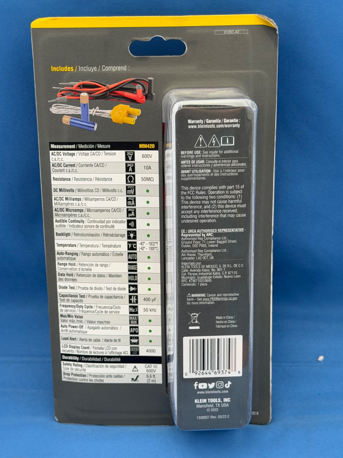 Klein Tools MM420 Digital Multimeter