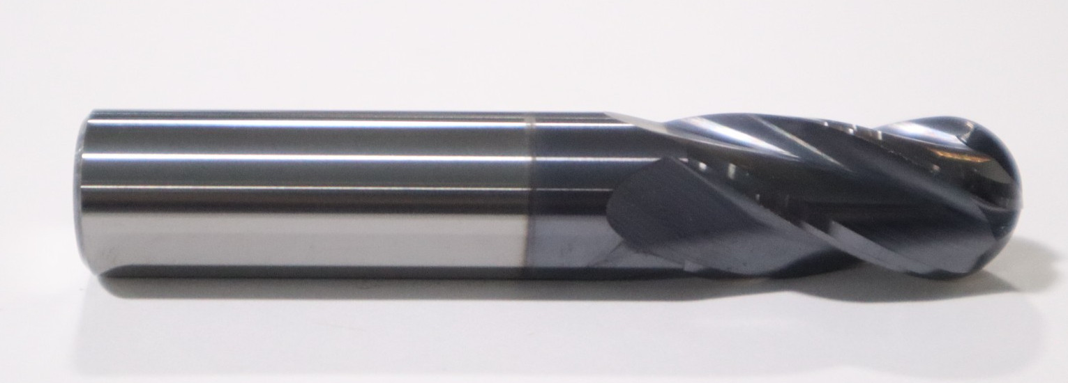 IMCO, 5/8″ x 5/8″ x 1-1/4″ x 3-1/2″ ALTiN, E14B 4FL RR SPECTOR BALL ENDMILL E365