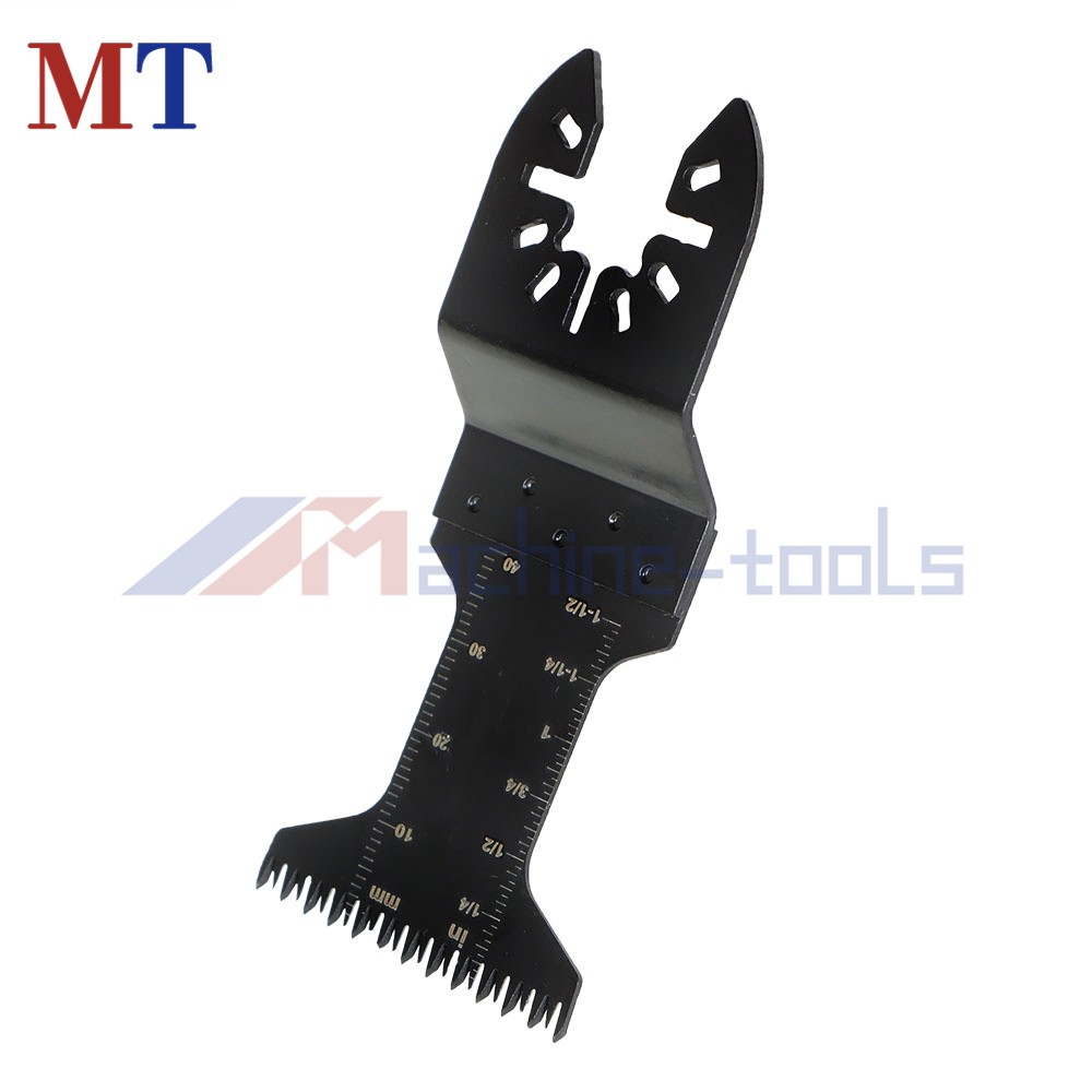 48 Pcs Universal Oscillating Multitool Quick Release Saw Blades for Metal Wood