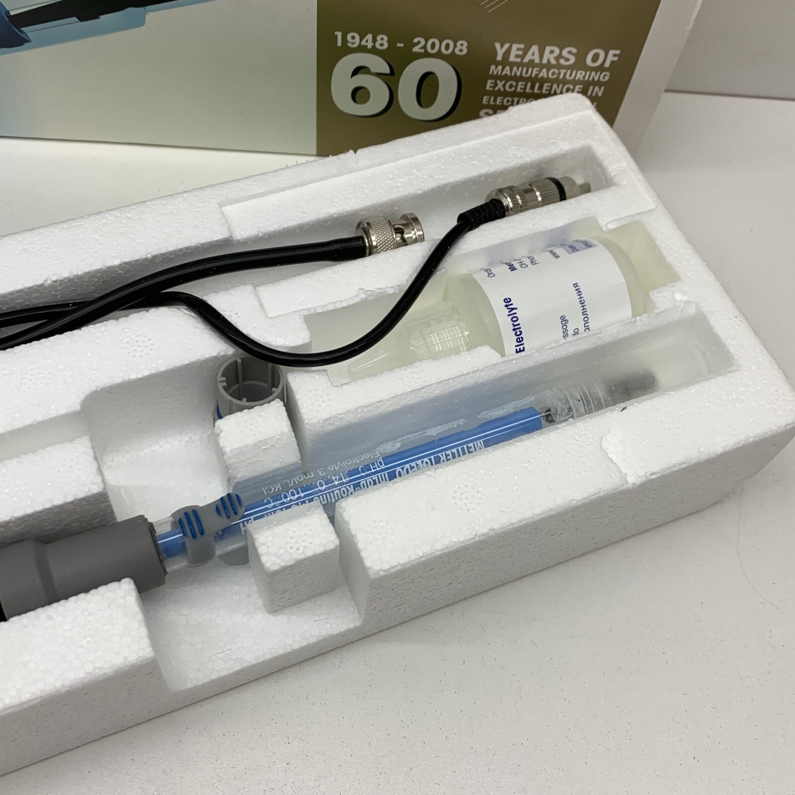 Mettler Toledo 30014095 Inlab Routine Pro pH Electrode ISM + BNC/RCA