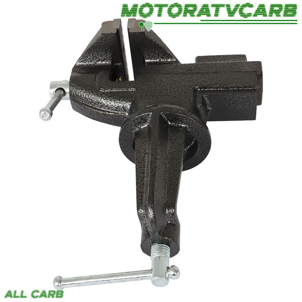 ALL-CARB 80 mm HD 360º Swivel Portable Table Bench Vice Clamp Mini Vise Anvil