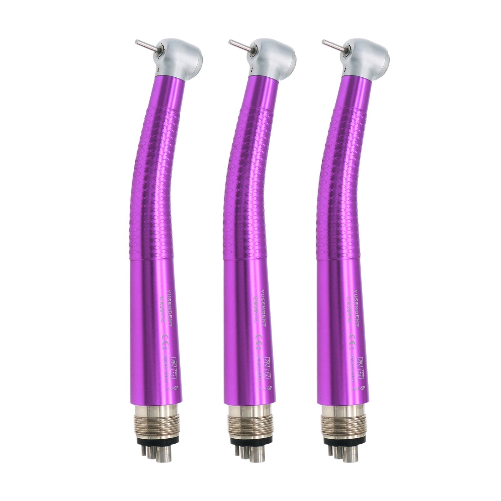 US COXO CX207-C High Speed Air Turbine Handpiece 4 Hole Colorful Anti-retraction