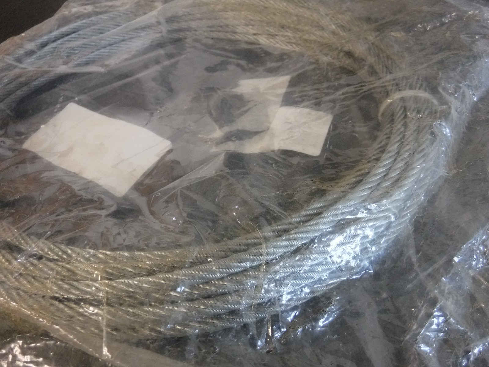 NEW 16W054 LOOS GF25079-0050CL Cable,1/4 In.,50 ft.,1400 Lb Capacity (B)