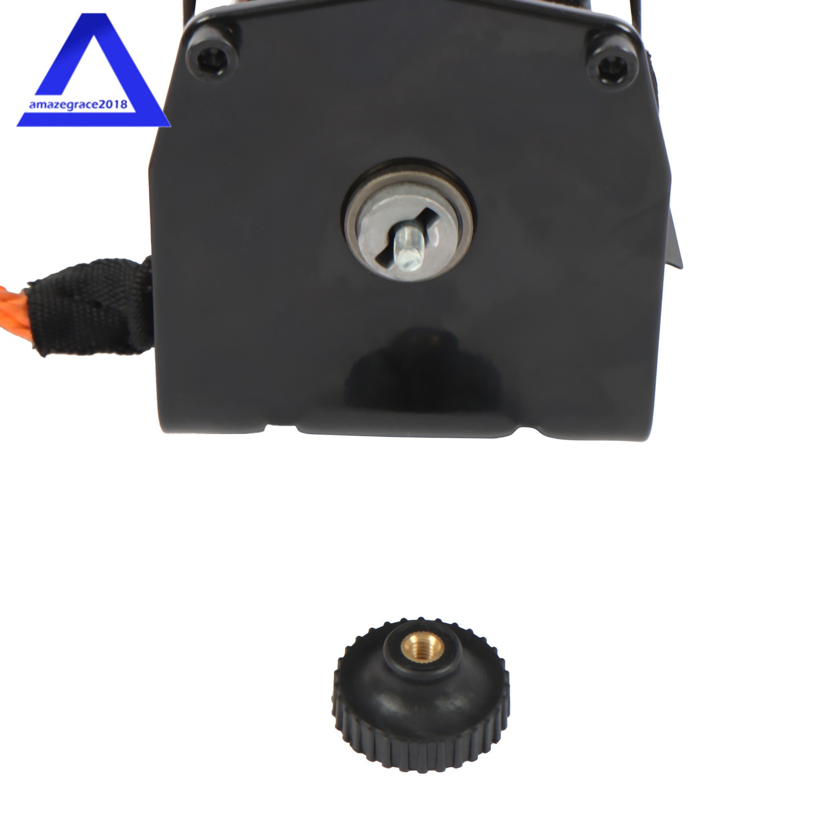 12V 2500LBS 1.3HP Electric Winch 50ft Synthetic Rope Wired & Wireless Remote