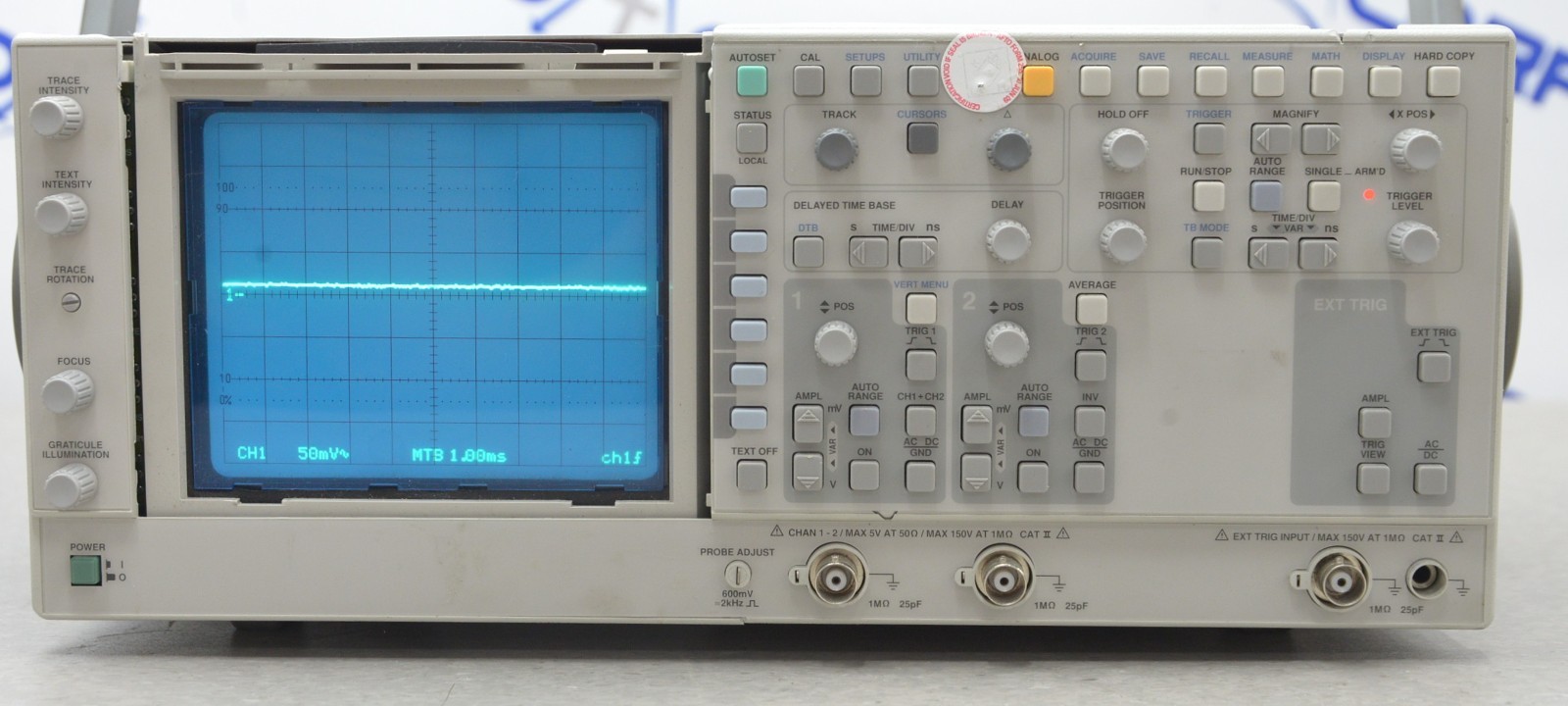 Fluke PM3390B 200mg Hertz Autoranging Digital And Analog CombiScope 2-Channel