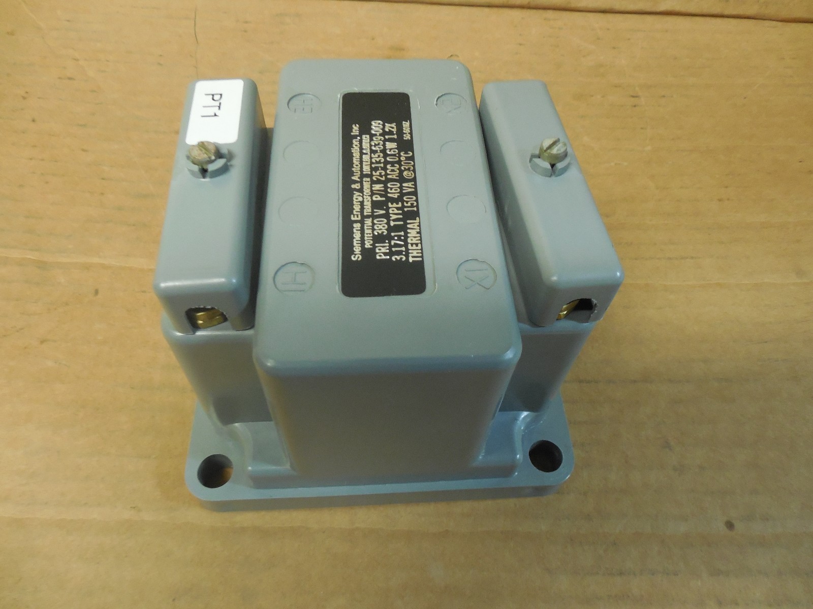 SIEMENS POTENTIAL TRANSFORMER 25-135-639-009 380V VOLT 150VA 150 VA TYPE 460