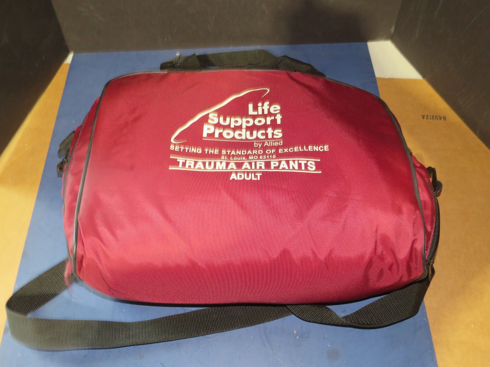 LPS LIFE SUPPORT PRODUCTS TRAUMA AIR PANTS ADULT SIZE BAG PUMP EMT NURSING DEVIC