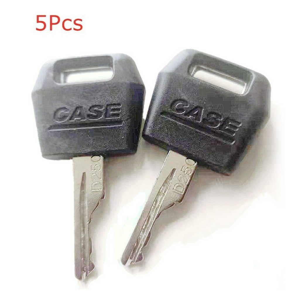 5PK Ignition key FIT CASE 7110 7120 7130 1835B 1835C 1840 1845B 1845C Skid Steer