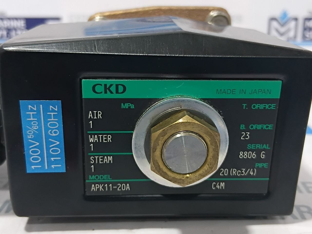 CKD APK11-20A Solenoid Valve 100V 50/60Hz 110V 60Hz