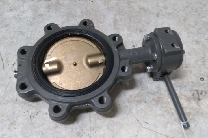 Milwaukee Valve CL323E 6 6 In Pipe Size 200 Max PSI Lug Style Butterfly Valve