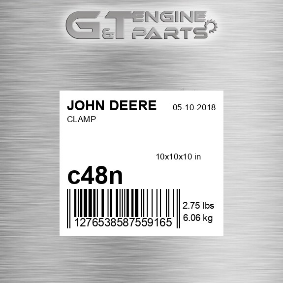 C48N CLAMP fits JOHN DEERE (Surplus Open Box)
