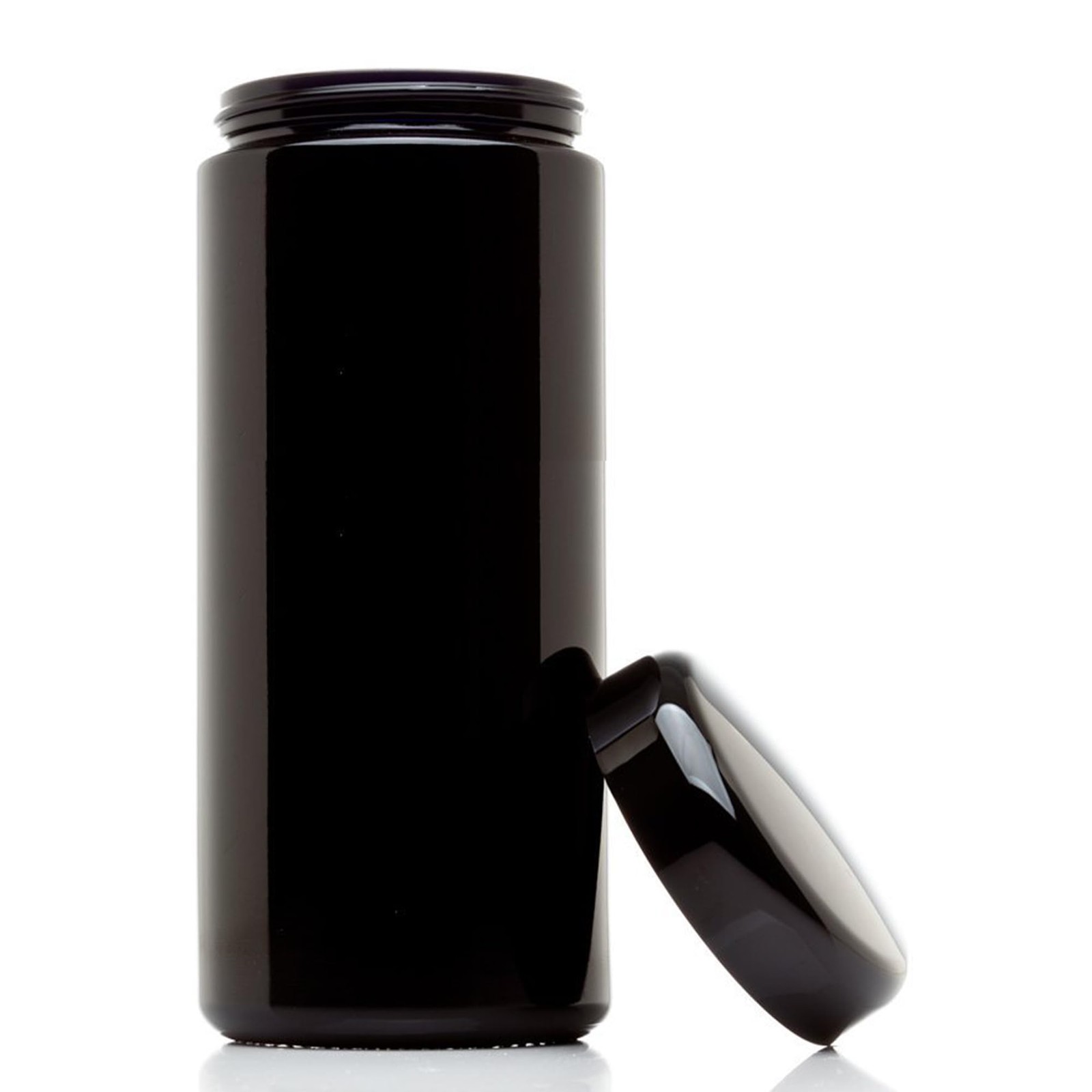 Infinity Jars 1 L 34 Fl Oz Pack 3 Premium Airtight Ultraviolet Glass Jar Smell