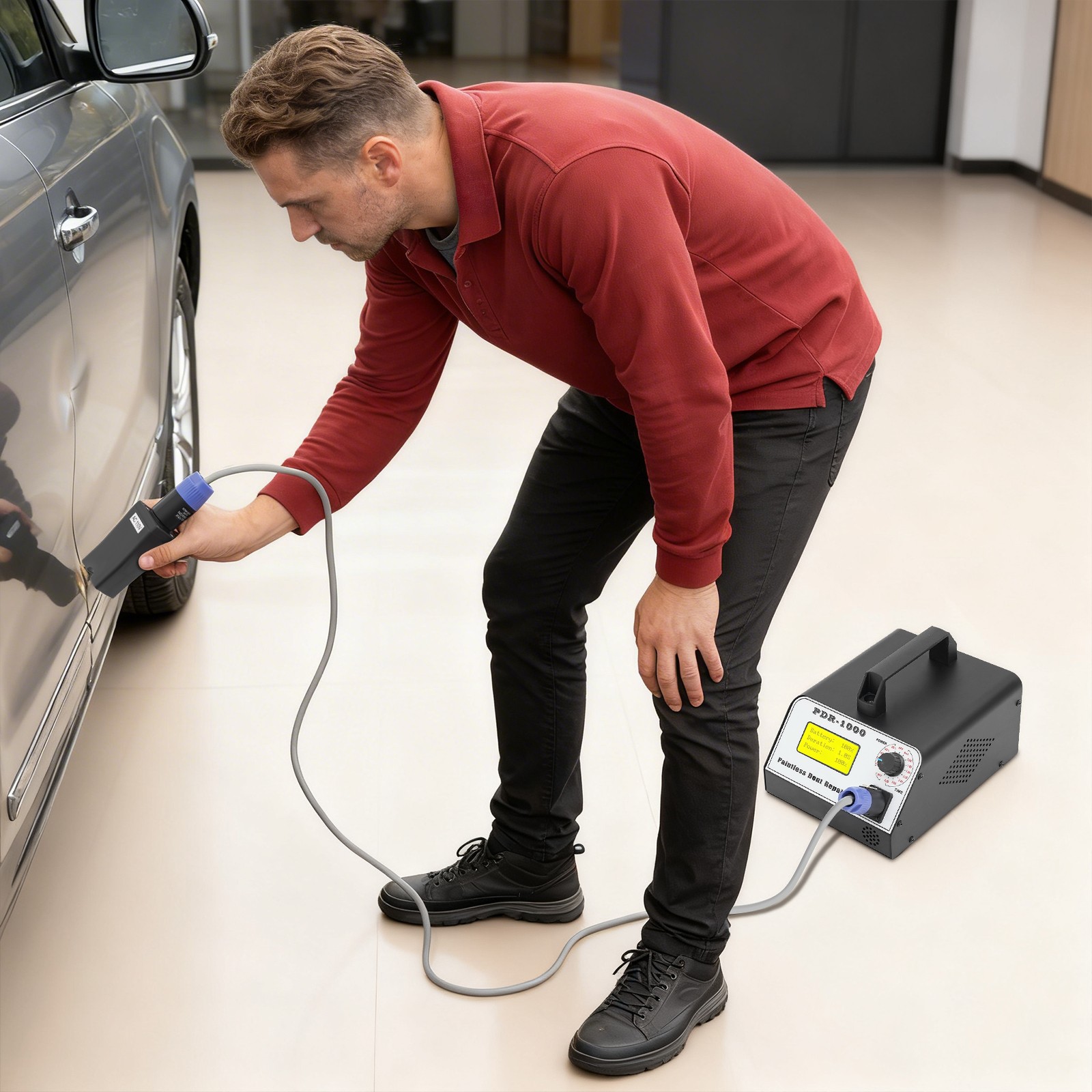 Auto Body Dents Remover Tool Electromagnetic Dent Repair PDR Induction Heater