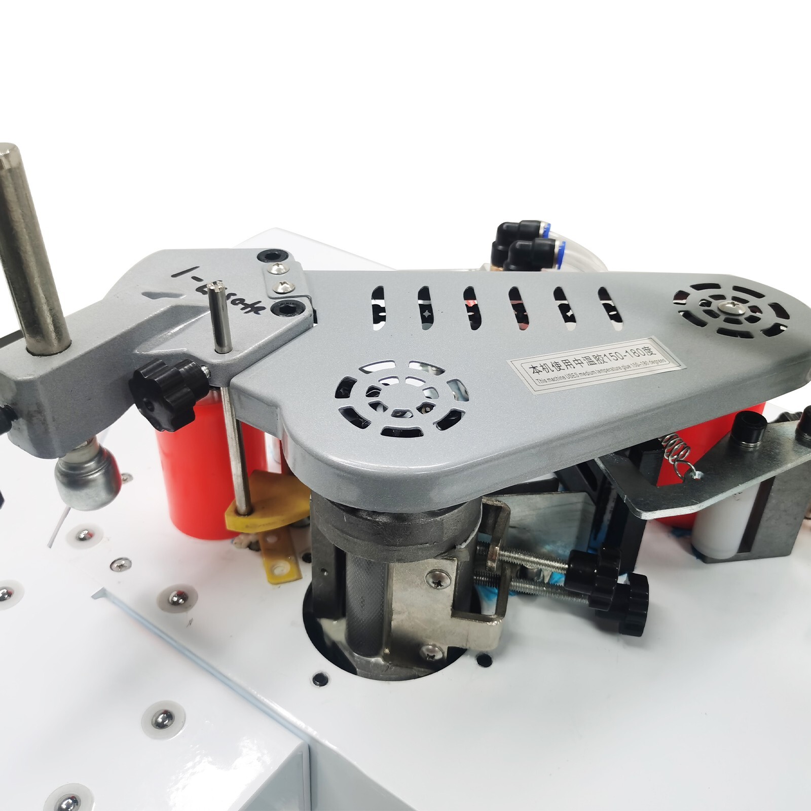 Automatic Curved Straight Line Wood Working Edge Banding Machine 220V Swing Arm