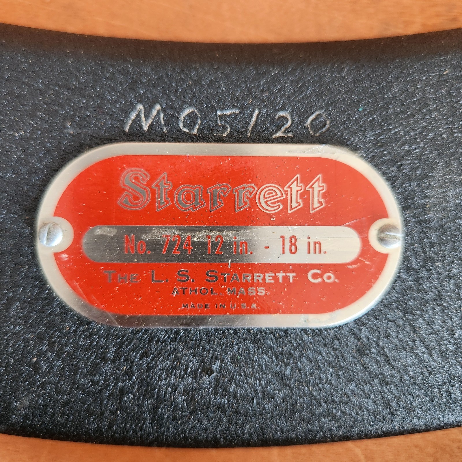 Starrett Micrometer Outside #724 12″-18″ Inch With Interchangable Heads