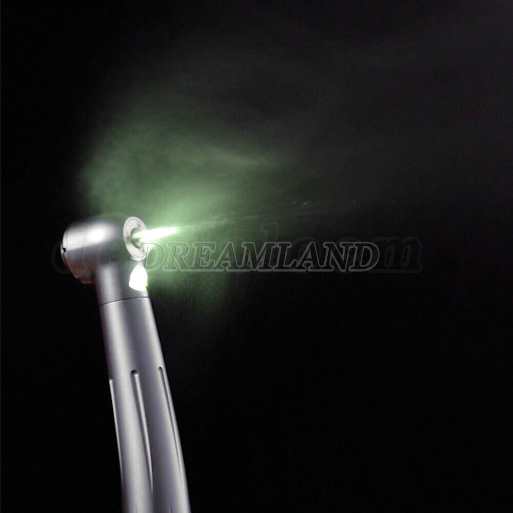 NSK Style Dental Fiber Optic LED E-generator High Speed Handpiece Turbine 4 HOLE