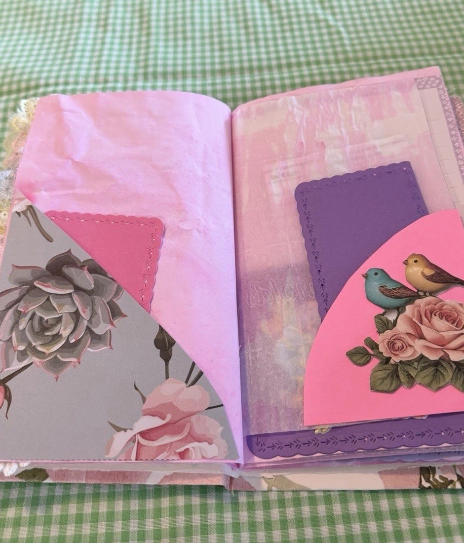 JUNK JOURNAL HANDMADE BY Susan Eclectic/Shabby Chic