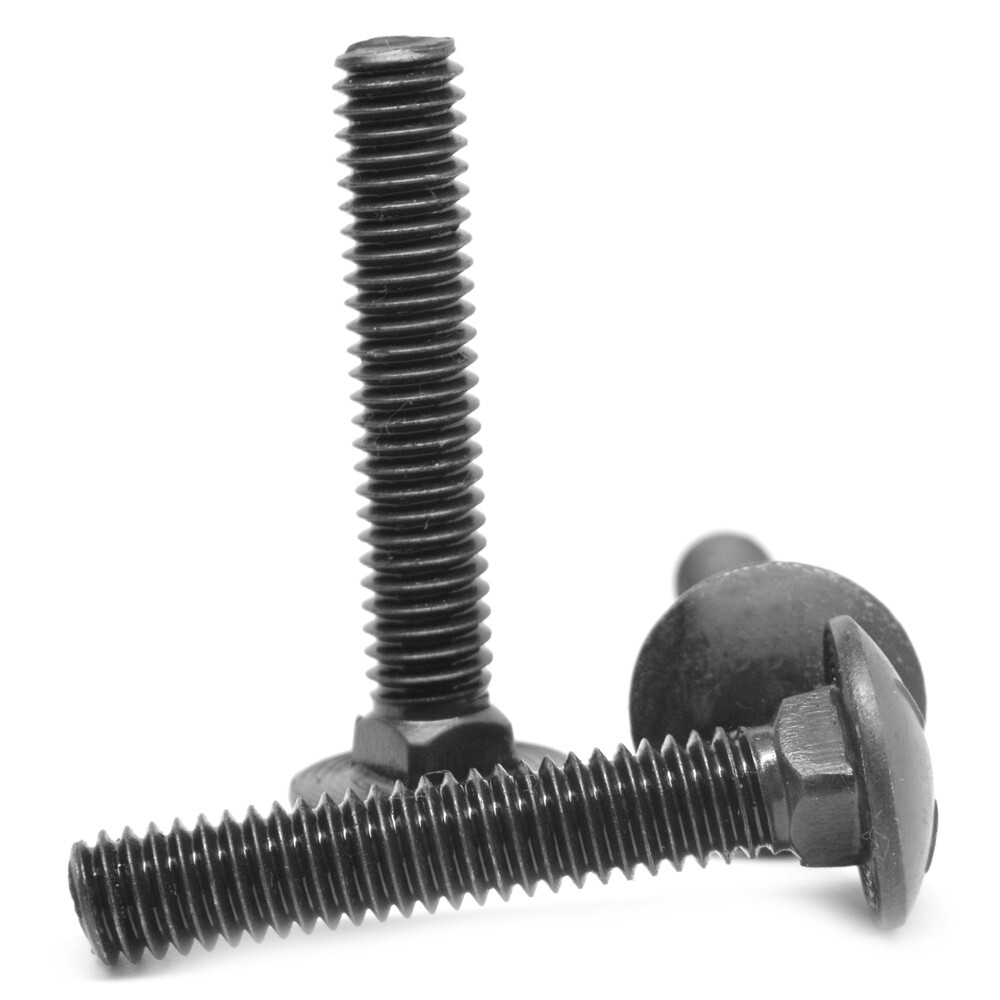 5/8″-11 x 4 1/2″ (FT) Coarse Thread Grade 5 Carriage Bolt Black Oxide