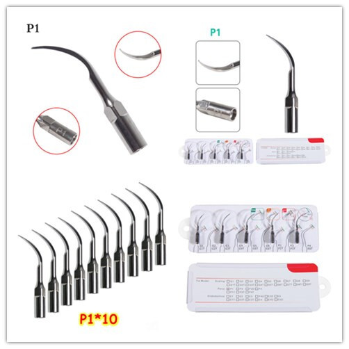Dental Ultrasonic Piezo Scaler Perio Tips P1 Fit EMS/Cavitron Handpiece XBYUS