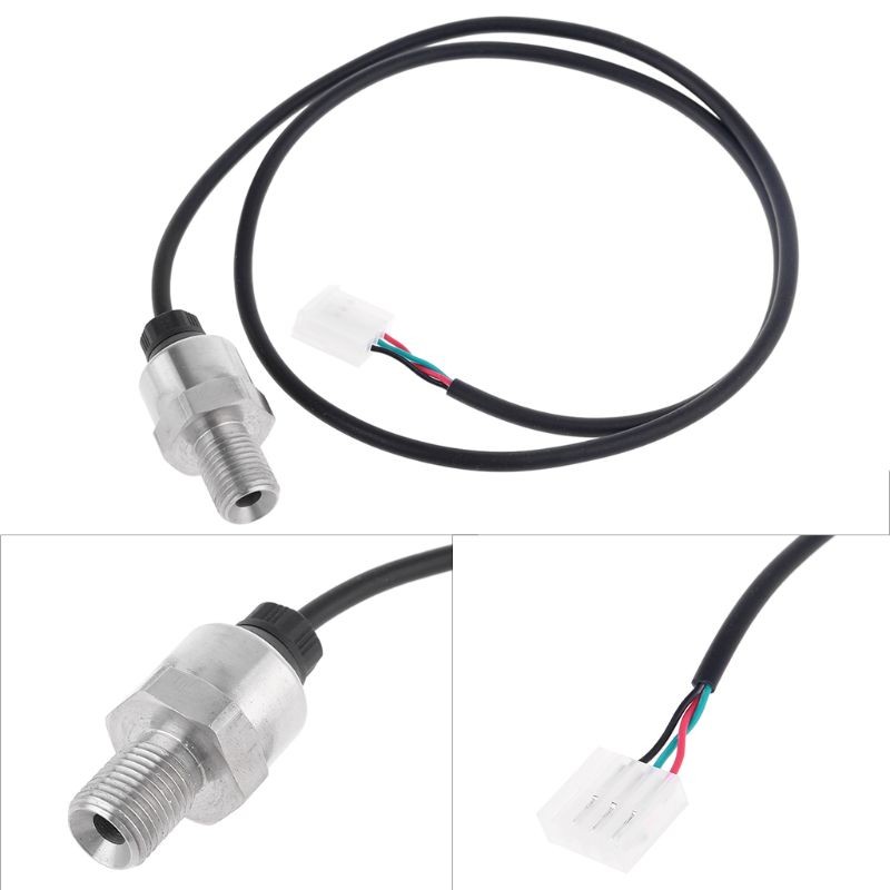 0-0.8Mpa Psi Pressure Sender Stainless Steel for Oil Fuel Air Water Pressure