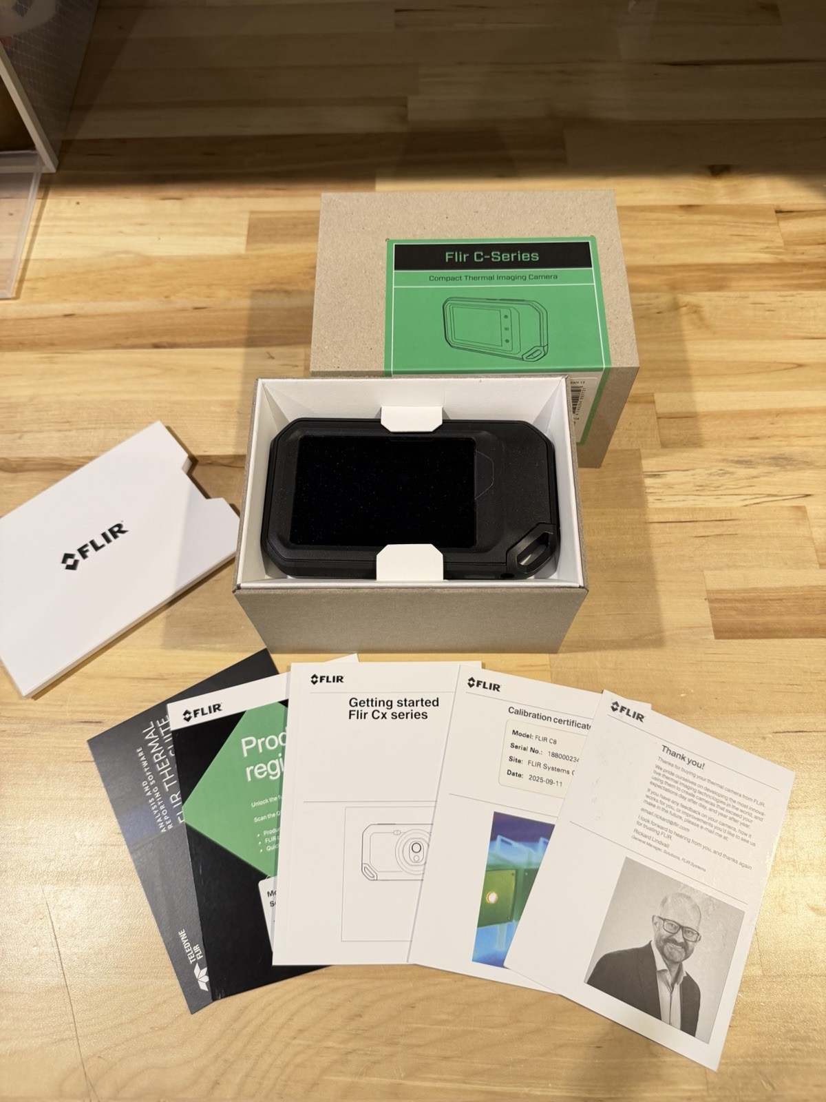 FLIR C8 320×240 COMPACT THERMAL CAMERA (CALIBRATED 2025) MFD 2025 / NEW SEALED