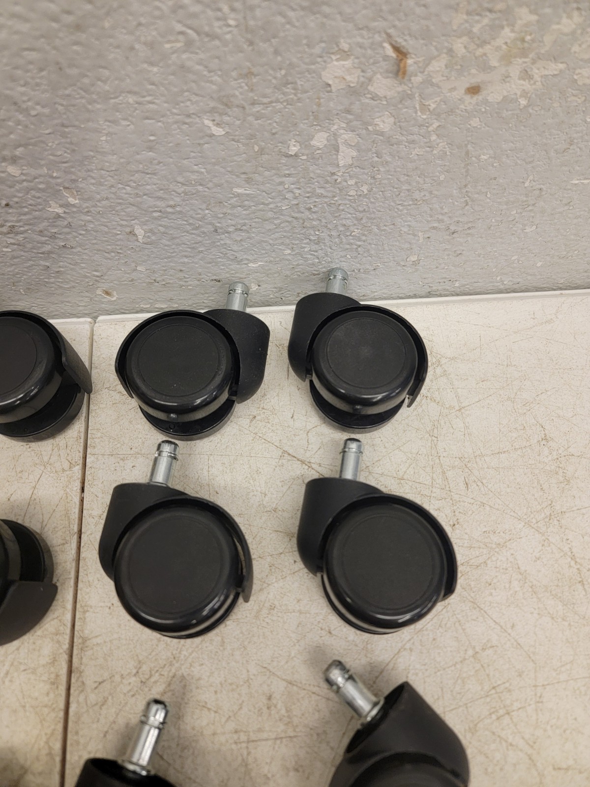 Steelcase Hard Floor Replacement Casters | Set of 12 | R-S4483