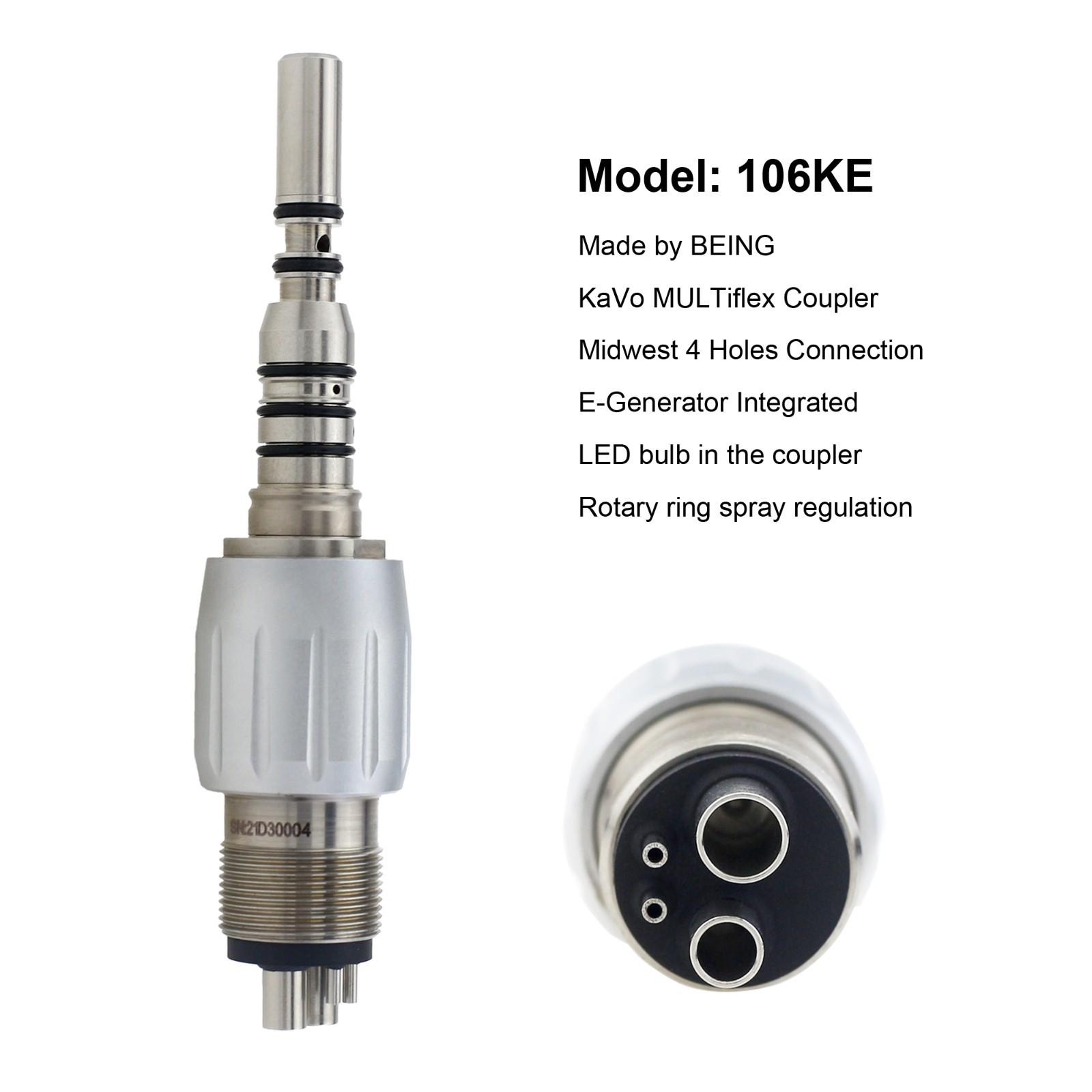 BEING Dental Fiber Optic Turbine High Speed Handpiece For KaVo MULTIflex Coupler