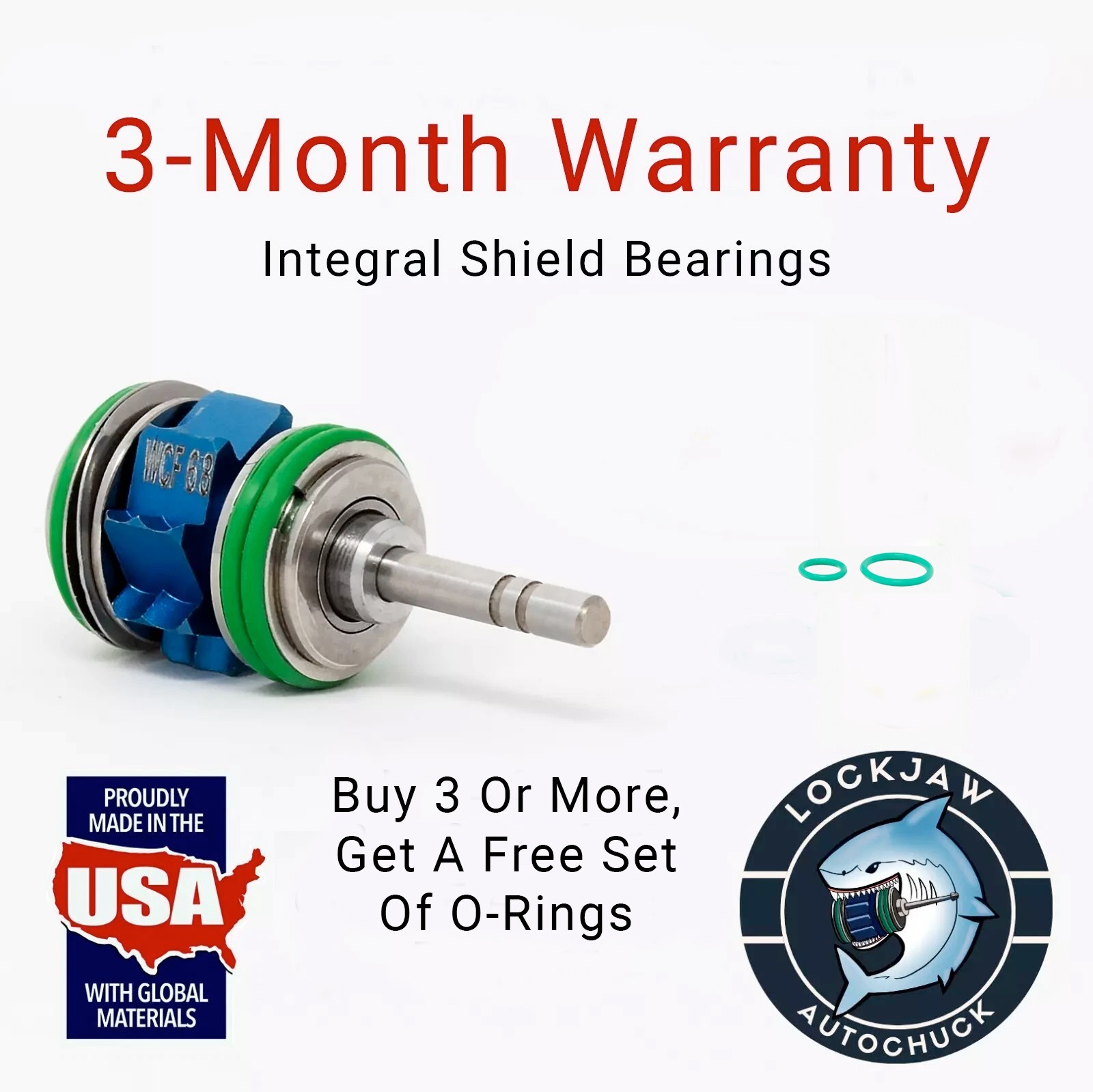 Star 430 SWL Push Button Turbine LubeFree Integral Shield 3 Month Warranty