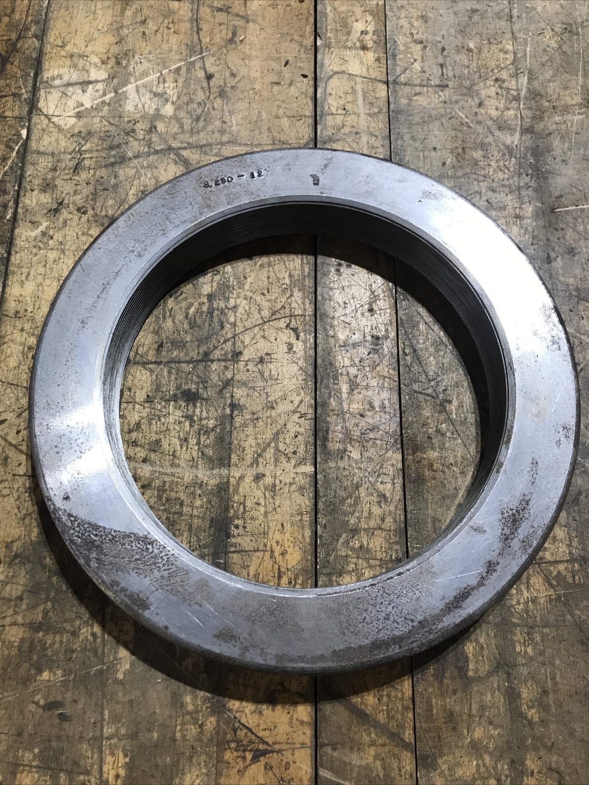 8.250-12 THREAD RING GAGE INSPECTION 8-1/4”-12