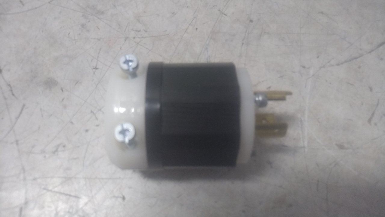 Leviton 2321 10 Pk 250VAC 20 A L6-20P NEMA Plug Configuration Locking Plug (AW)