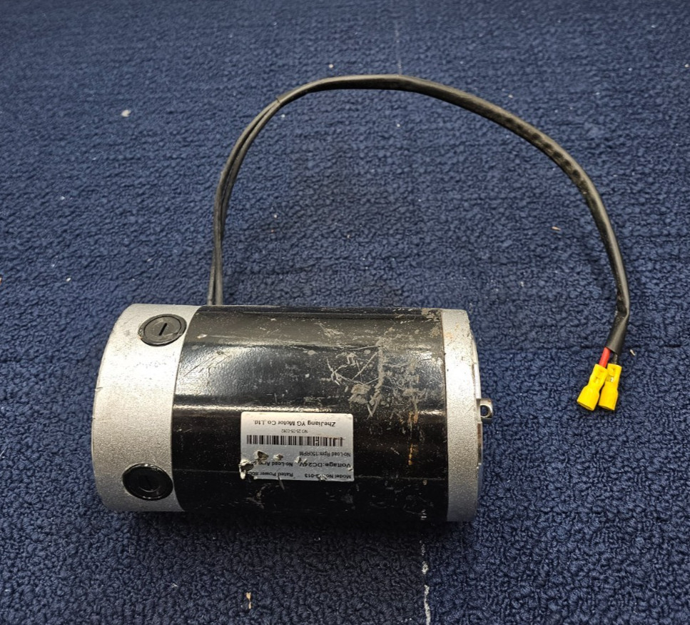 800W 24V Electric Motor, 150RPM No-Load RPM, Black – G-013, 25-05-0282