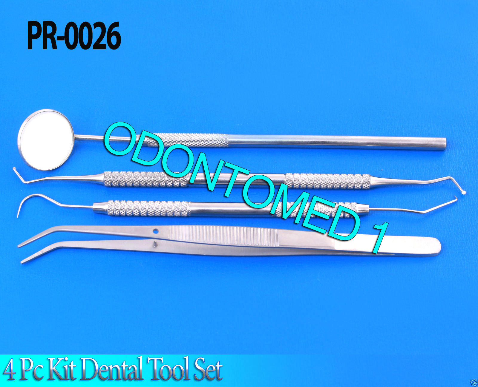 4 PC SET Dog Teeth Cleaning Tool Dental Pick Probes New,PR-0026