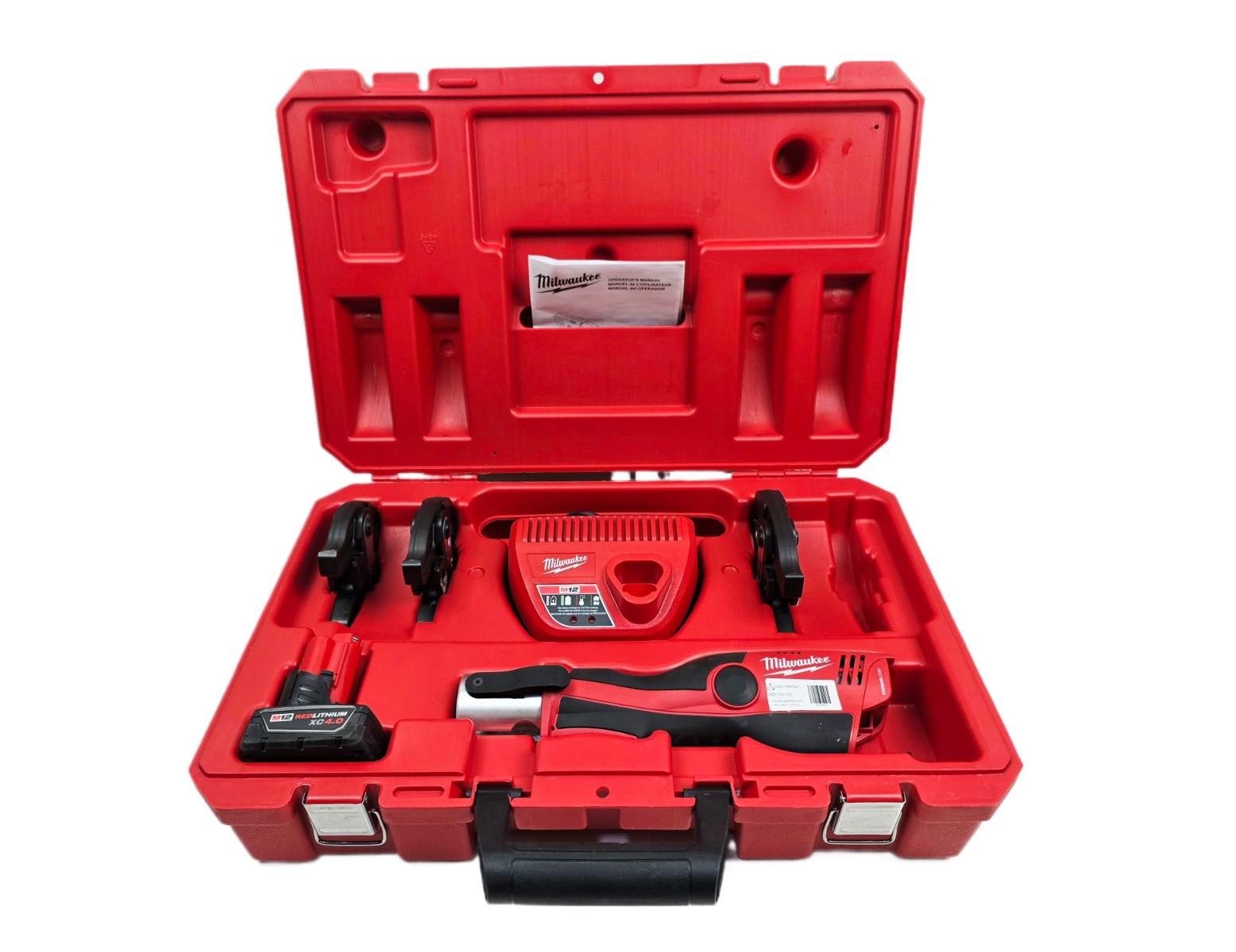 Milwaukee 2473-22 M12 FORCE LOGIC Press Tool Kit w/ Jaws