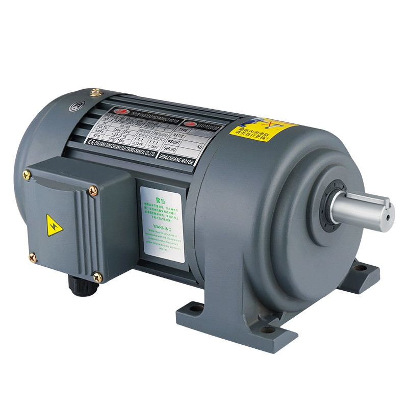 220V 22mm 750W CW/CCW 3 Phase 1:80 0-17.5RPM Vertical Motor New