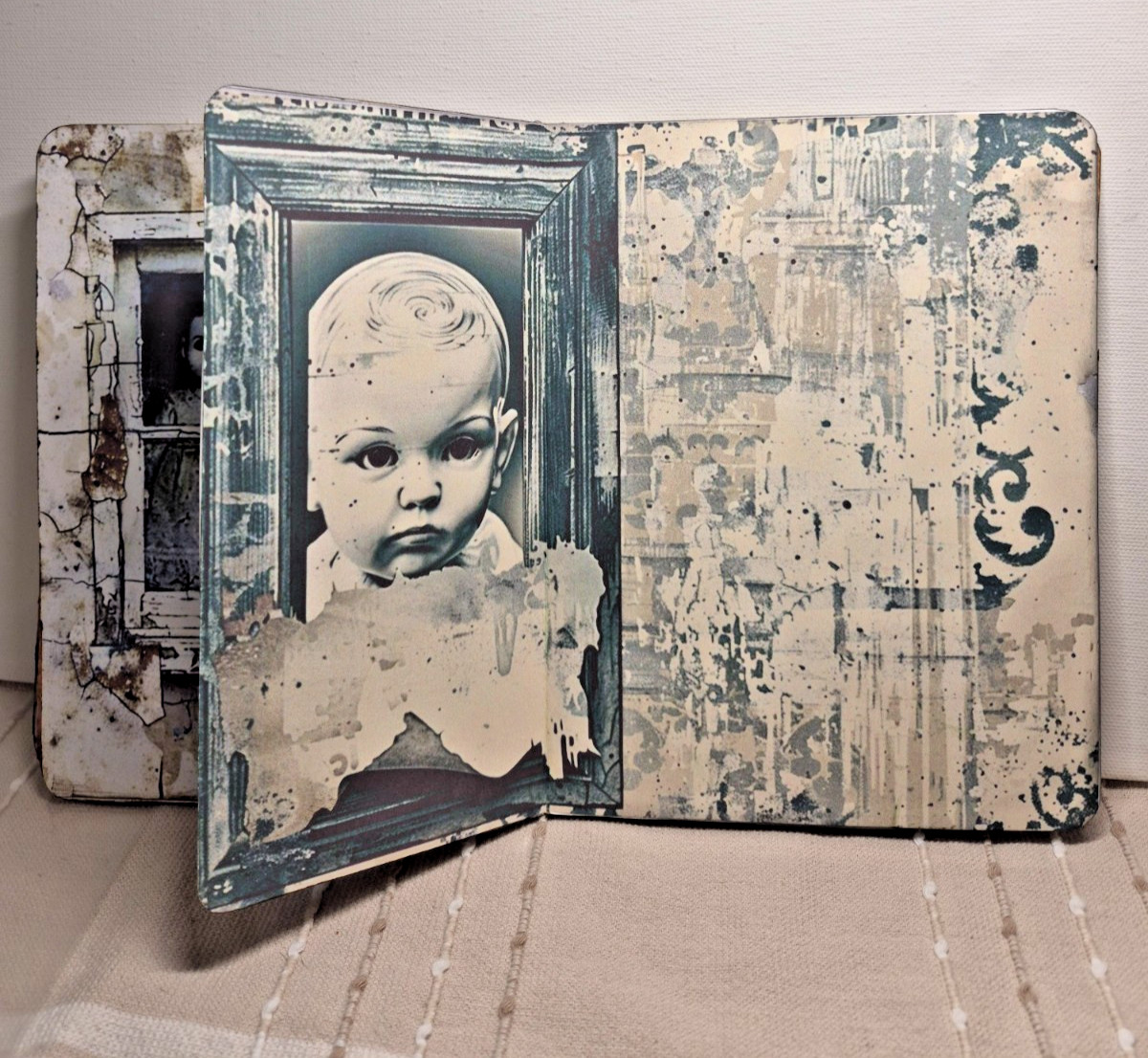 Junk Journal THROUGH THE ATTIC WINDOWS