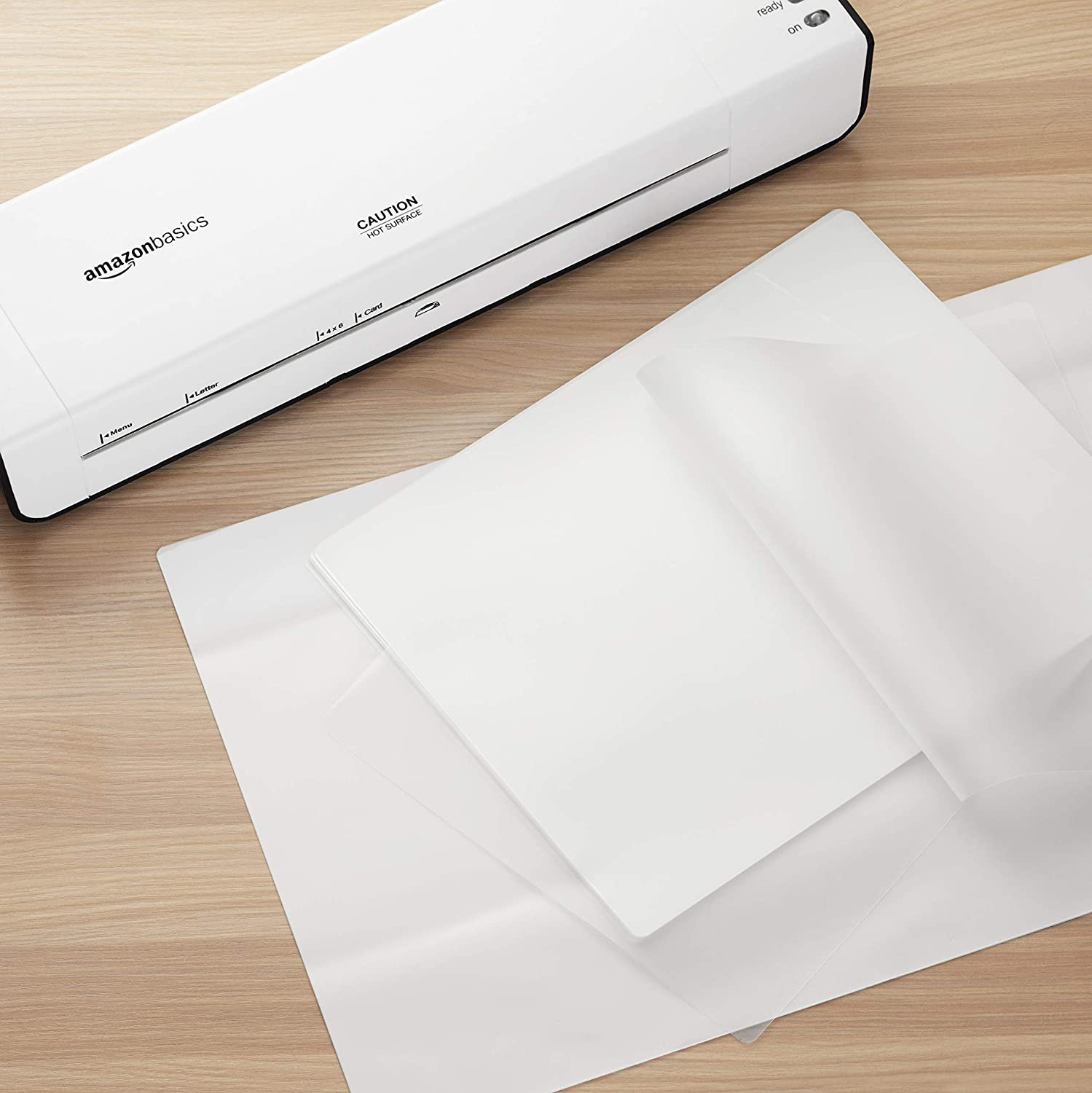 200 Pack Clear Letter Size Thermal Laminating Pouches 9 X 11.5 inch Sheets 5 Mil