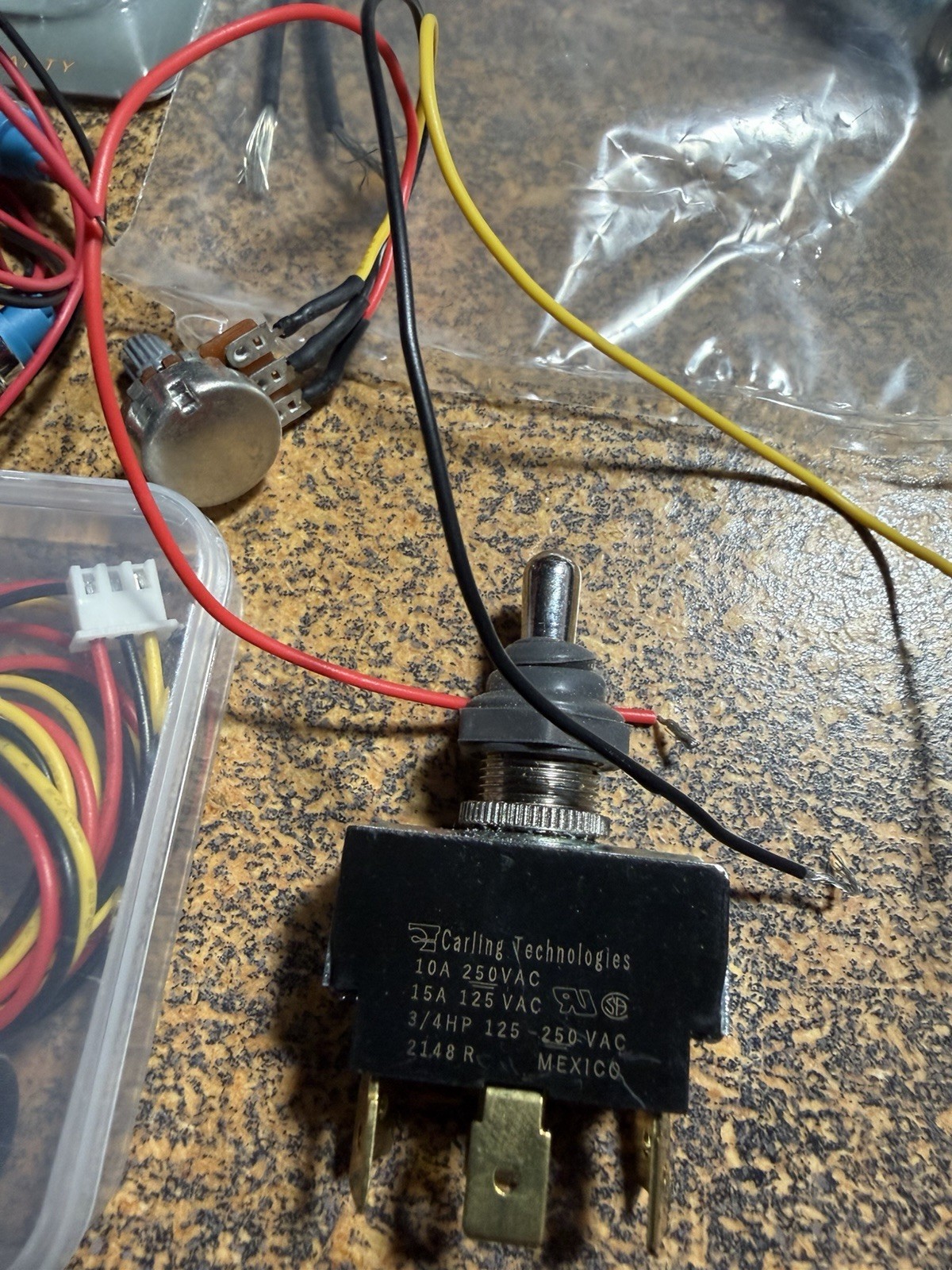 Lot of Electrical-LED Lights-NSI Indicator Light-Carling Toggle Switch & More