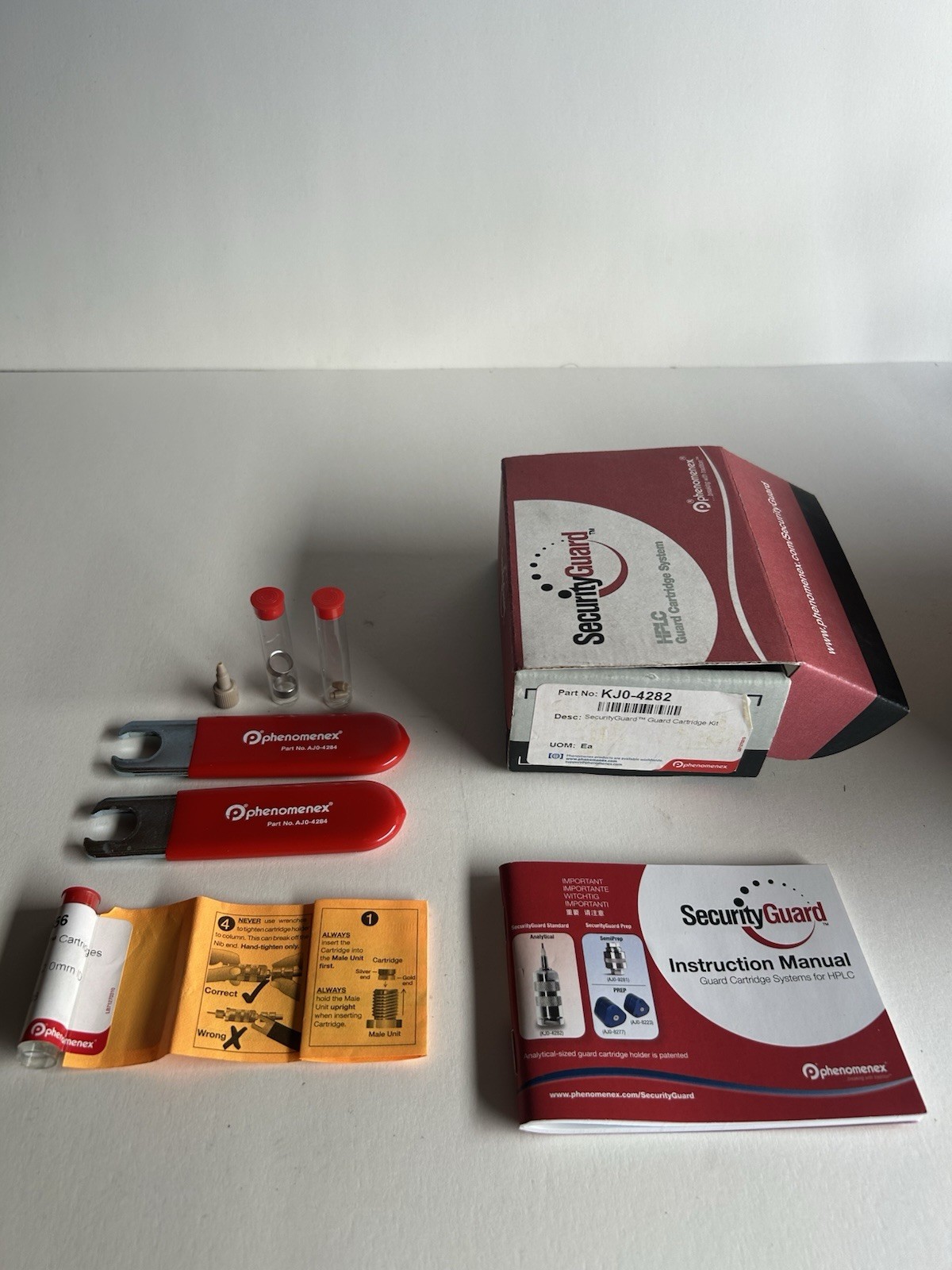 Phenomenex Security Guard Cartridge Kit — KJ0-4282 — accessories Only