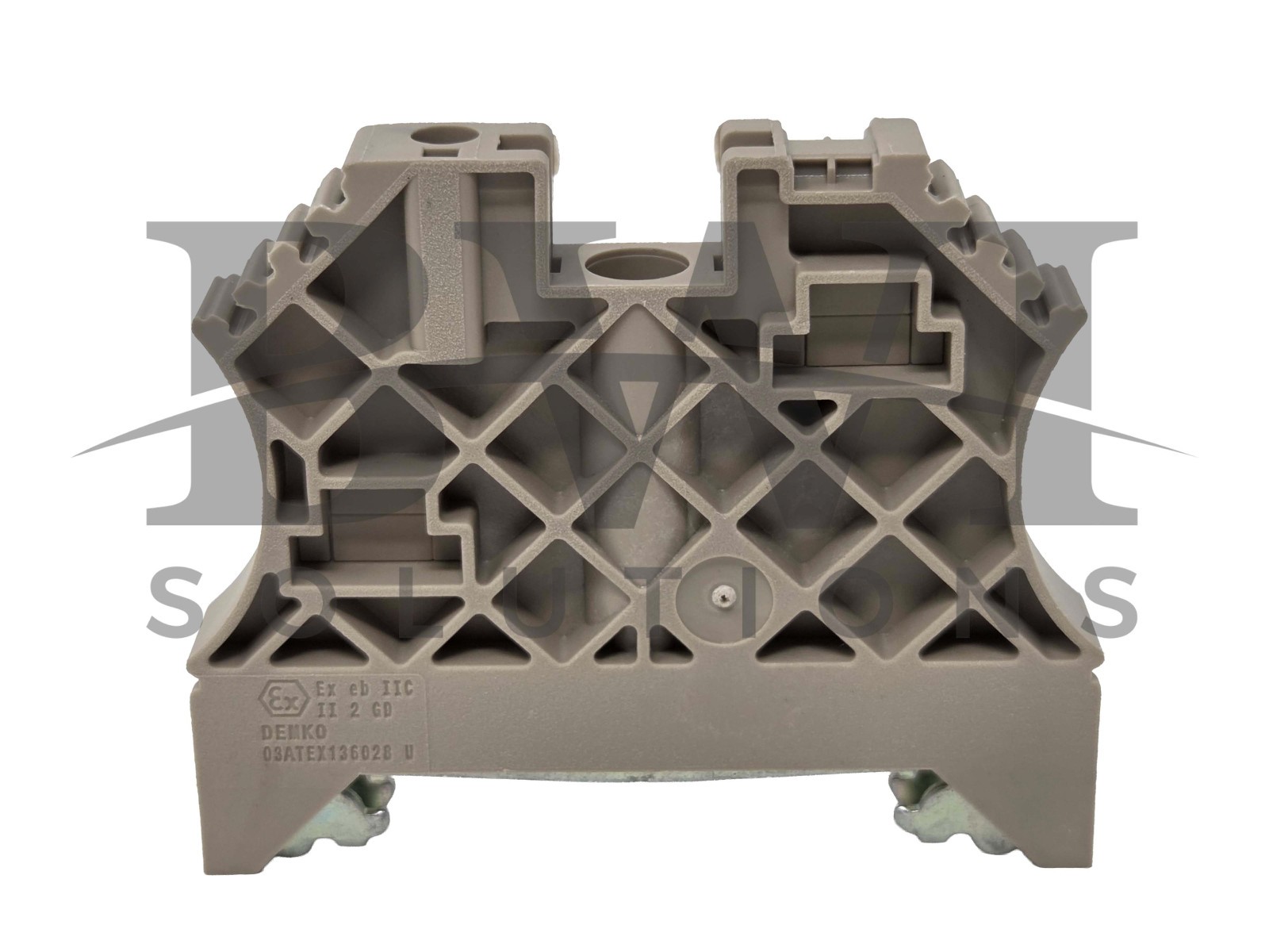 NEW Weidmuller 1061200000 End Bracket Dark Beige WEW 35/2 WEW352 Lot of 19