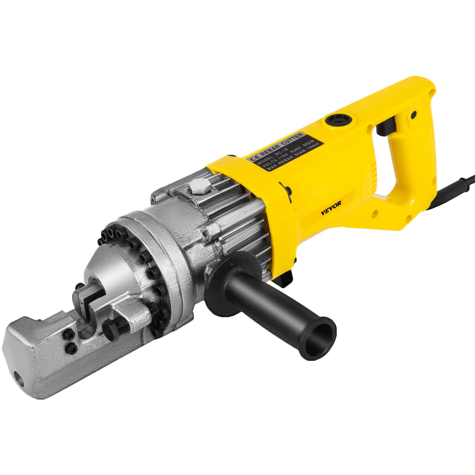 VEVOR Portable 5/8″ (16MM) #5 Rebar Cutter Metal Rod Cutting Electric 110V