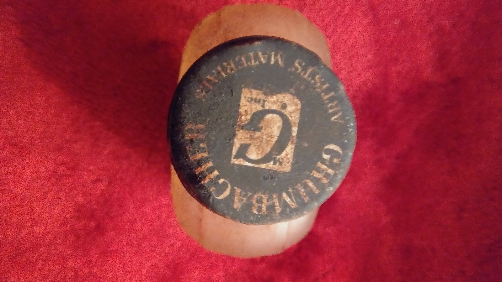 Vintage grumbacher Vintage Grumbacher Distilled Purified Turpentine Bottle